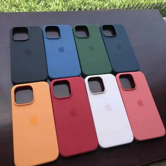 Capa IPhone 13 mini Várias Cores Silicone Capinha Protetora Várias cores, Anti Impacto Ótima Qualidade
