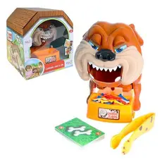 Jogo Infantil Buldogue Pega Ossos Diversão Material Seguro Estimulação Motora Interação
