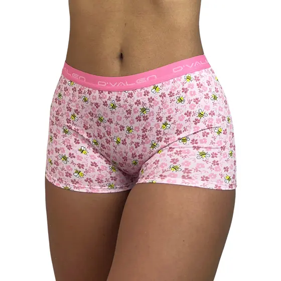 Kit 4 Calcinhas Box Boxer Feminina Shortinho Dvalen Cueca Feminina