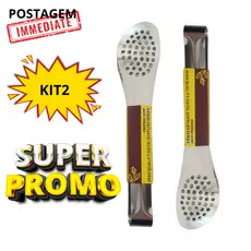 Pegador Inox Para Carne Churrasco Salada Cozinha