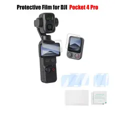 2pcs 9H Vidro Temperado Protetor De Alta Dureza Para DJI Pocket 4 Pro , Tela , Bolso 4P anti Impressão Digital , Óleo ,