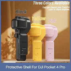 Capa Protetora Para DJI Pocket 4 Pro , Protetor De Tela Gimbal , Lente Antiarranhões , 4P , Acessórios Câmera