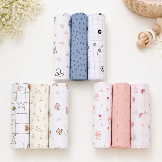 CUEIRO FLANELADO MANTA CHARUTINHO GRANDE KIT COM 3 UN- PAPI BABY 100x80cm -100% ALGODAO- ESTAMPADO