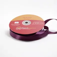 Fita de Cetim Roxo - 15mm - Rolo Com 50 Metros