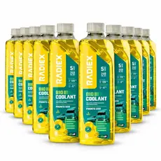 10 Aditivos Radiex Amarelo 1L Para Radiador Fluido Organico De Arrefecimento Automotivo Sistema