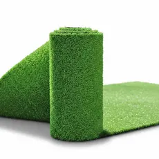 Grama Sintética para Decoração de Festas Eventos PetShop 12mm 2x0,50m Soft Grass