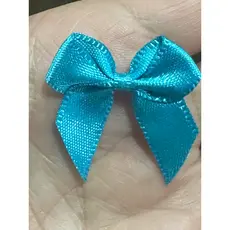 50 Laço de Cetim 2cm x 2cm Decoração aplicação roupa caixas