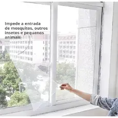 PROMOCAO Tela Mosquiteiras Poliester Mosqueteiro Anti inseto Ajustavel
