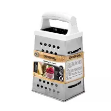 Ralador Aço Inox e Cabo de Plátisco 4 Faces 8,5cm Legumes, Frutas, Queijo