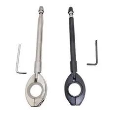 Antena Corta Pipa Moto Retrátil Anti Cerol Aço Inox Guidão