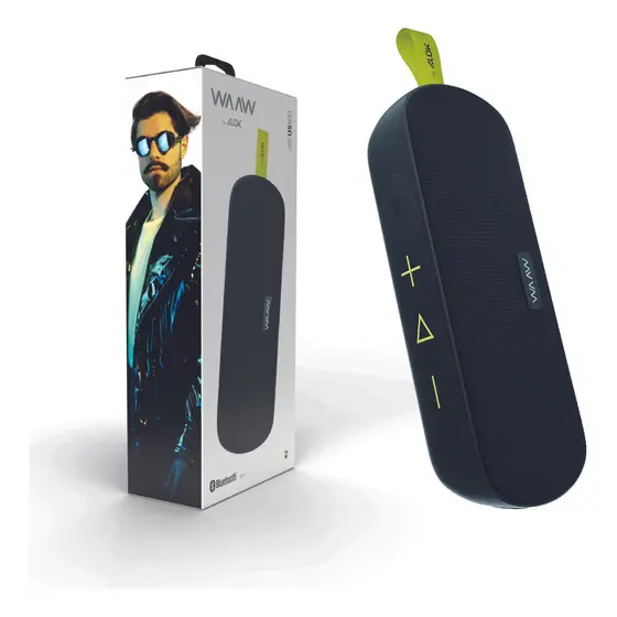 Caixa De Som Waaw By Alok Us 100sb Speaker Bluetooth Ipx6