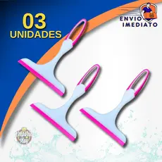 Mini Rodinho de Pia Cozinha Silicone  Rodo Seca Pia Vidro Box Plastico 13CM