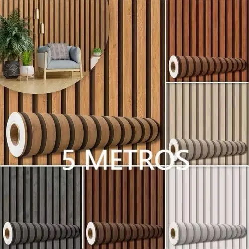 Papel Parede Painel Autoadesivo Resistente 5Mx45CM