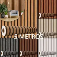 Papel Parede Painel Autoadesivo Resistente 5Mx45CM