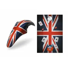 Adesivo de Paralama Moto Personalizado Decorado Brilho 80x40Cm