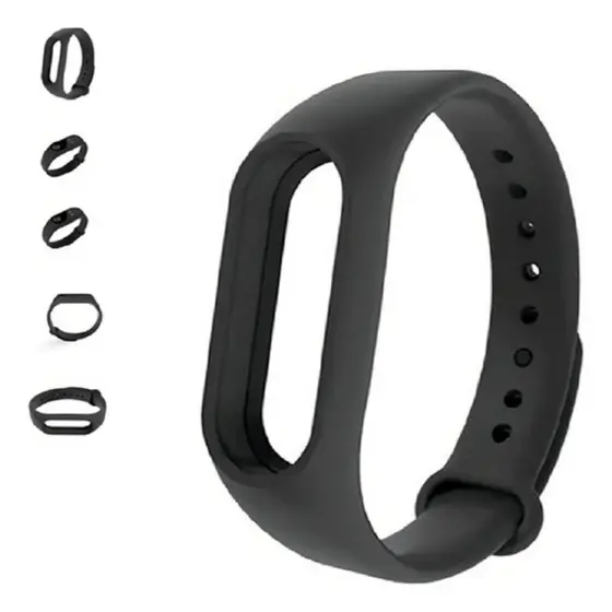 Pulseiras Preta Para Mi Band 5/6/7 Smartband