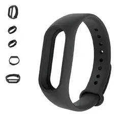 Pulseiras Preta Para Mi Band 5/6/7 Smartband
