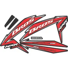 Kit Adesivos Emblemas Laterais HONDA Bros 150ES 2010