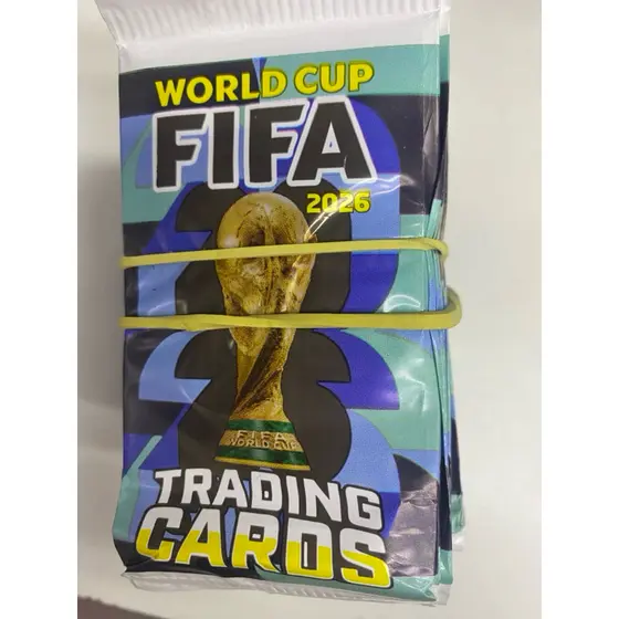 KIT 200 CARDS - COPA DO MUNDO 2026 (CARTINHAS)