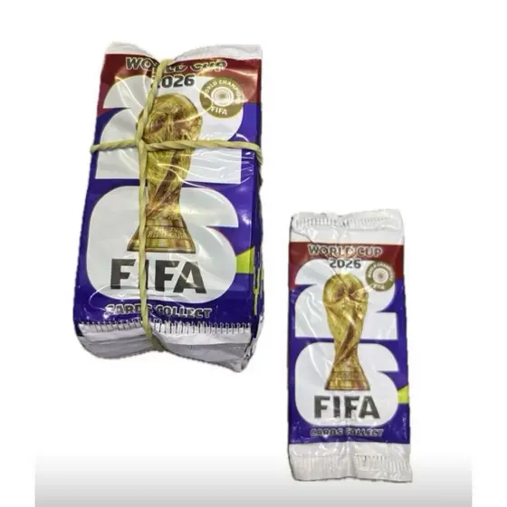 KIT 200 CARDS FIFA ICONS 2026/ 50 PACOTINHOS, COLECIONAR OU BAFO
