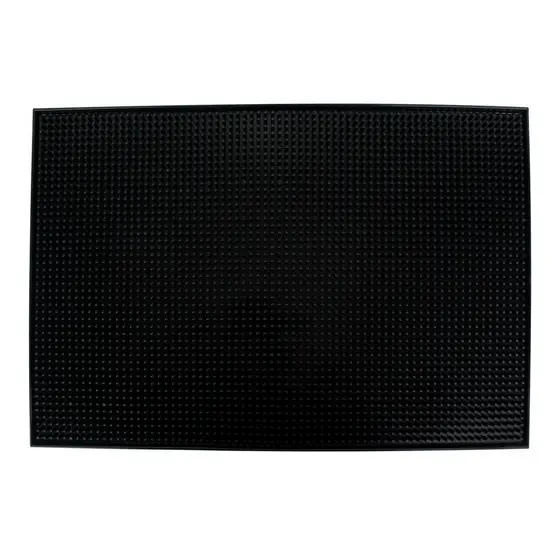 Tapete Service Mat Rígido Preto 30x45cm Barpro