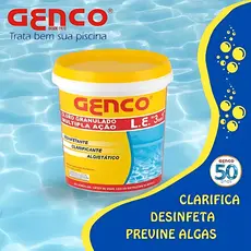 Cloro Granulado Múltipla Ação 3 em 1 10 kg – Genco Maximo 1 Unidade Por Compra