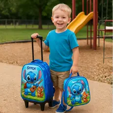 kit mochila carrinho e Kit mochila Completo Idade entre 3 a 10 anos, super resistente!