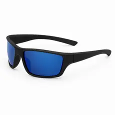 Óculos de Sol Polarizado Masculino Escuro Pesca Esportivo Corrida Uv400 + Case
