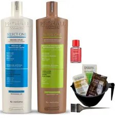 Progressiva Prohall Select One Burix Escova Kit 1 Litro