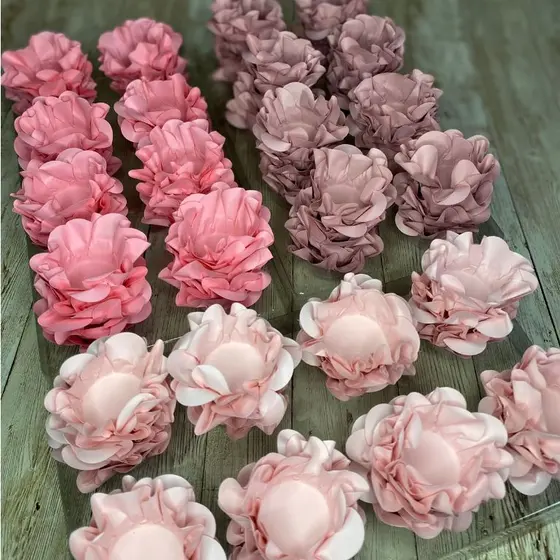120 forminhas modelo flor luxo COMBINAÇÕES para doces finos modelo STYLE para casamentos  e festas