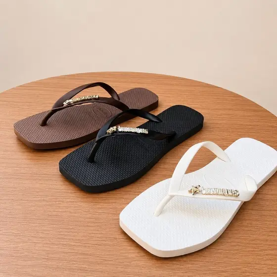 Chinelo Feminino Elegante com Detalhe Estrela do Mar Confortável