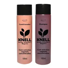 Kit Shampoo e Condicionador Knell 100ml - Para o Tratamento e Prevenção de Piolhos e Lêndeas