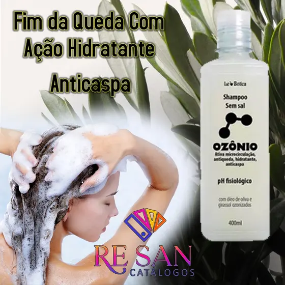 Shampoo Ozônio (Sem Sal) - 400ml