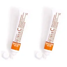 Kit 2 Sérum Concentrado Com Ácido Hialurônico E Vitamina C e E Potencializador Da Juventude Renovil