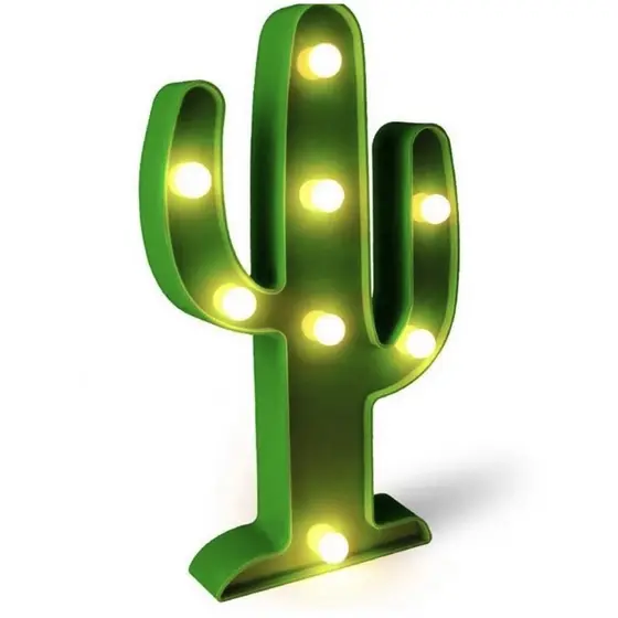Cactus de led Luminária abajur