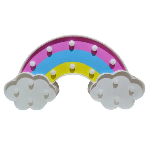 Luminária Arco-Íris de LED Decorativa para Quarto ou Festa