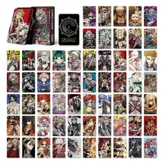 30 Unidades/Pacote GACHIAKUTA Cartão Laser Rudo Enjin Zanka Nijiku Riyo Rippa De Impressão Dupla Face LOMO Anime Cartões