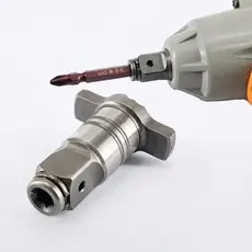Adaptador T Para Parafusadeira Chave De Impacto Elétrica Bigorna Para Bits Soquete Dupla Função