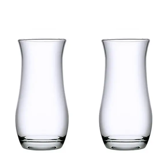 Kit 2 Vasos Vidro Decorativos 21cm Encanto Casamento Festa