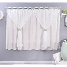 Cortina Para Quarto De Bebê 2,00m Menino Menina Várias Cores