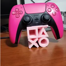 Suporte Controle PS5 – Design Botões Playstation Cores
