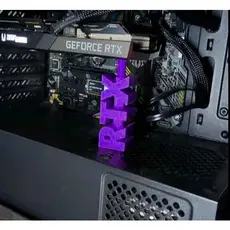 Suporte de Gpu para Placa de Vídeo Universal RTX Gforce e AMD Ajuste de Altura 90mm a 136mm