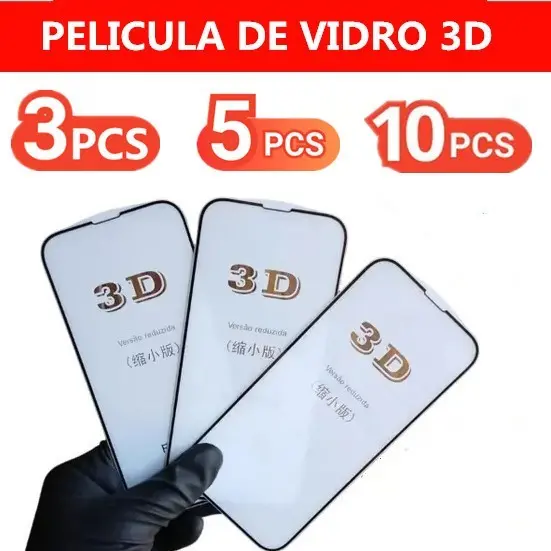 Kit 3Pcs/5Pcs/10Pcs Películas de Vidro 3D Para Samsung A07 A17 A37 A57