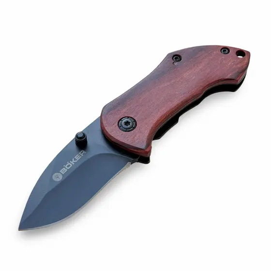 Canivete Mini Boker Dgm Camping Madeira pesca