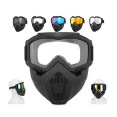 ÓCULOS MÁSCARA Motociclista Motocross Bike Airsoft Trilha NOVA