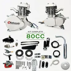 Kit Completo Motor Para Bicicleta Motorizada 80cc nakasaki 3 bolinhas