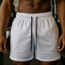 Shorts Masculino Dry Fit Academia Bermuda Elastano Treino Com Cordão Bolsos Envio Imediato