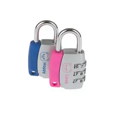 Cadeado de Segurança com Senha Personalizado – Happy & Love