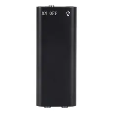 Mini Gravador de Voz 16GB Grava 192 Horas -Micro Escuta Profissional
