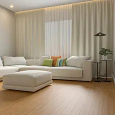 Kit 10 Até 250 Placas Piso Madeira MDF 45x10cm Premium Decoração Elegante Quarto Cozinha Escritório